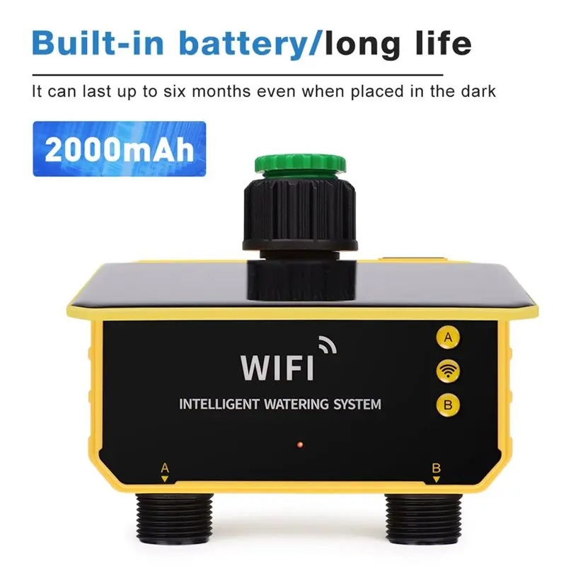 1/2 Outlet WIFI Solar Irrigati - Smart Garden At Home ulasan dan harga