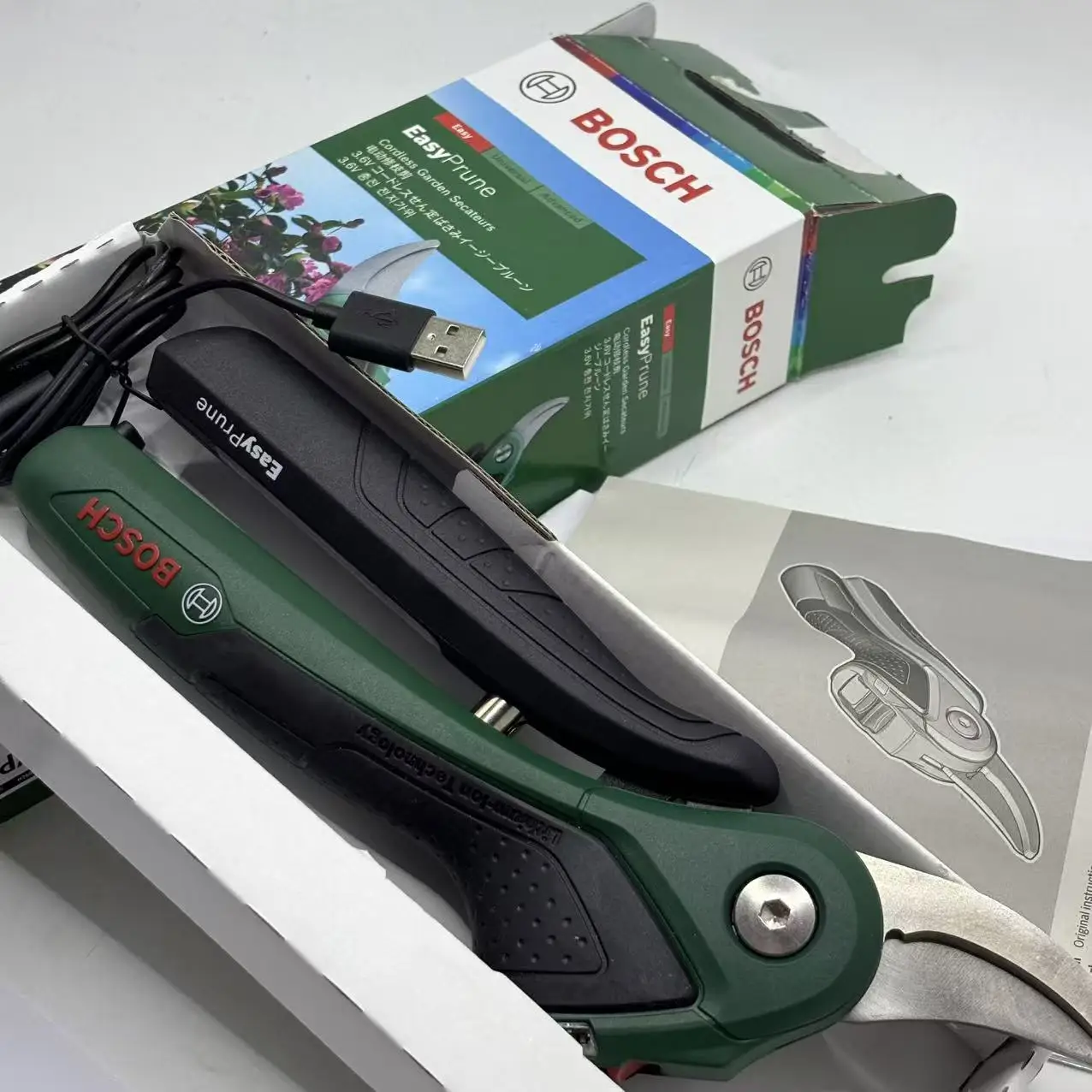 Gunting Pangkas Pohon Pintar T - Smart Garden Bosch ulasan dan harga