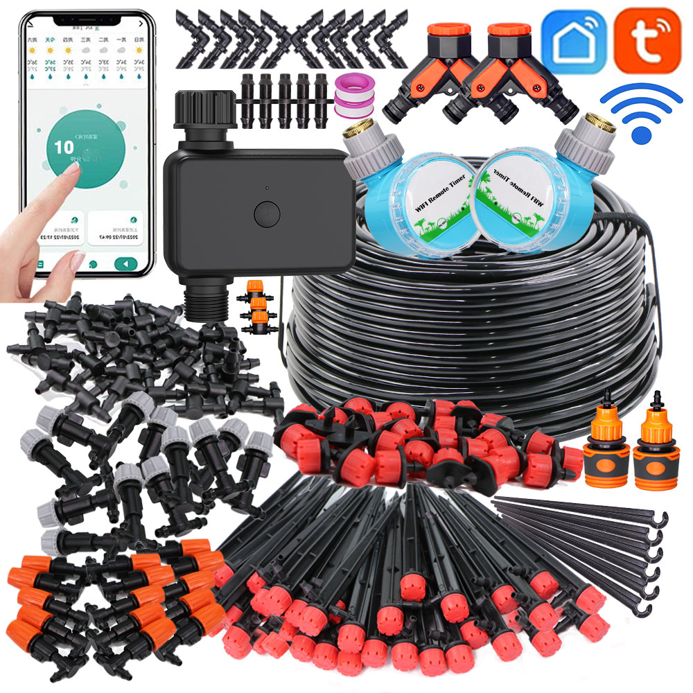 30-50m sistem penyiraman taman - Smart Garden At Home ulasan dan harga