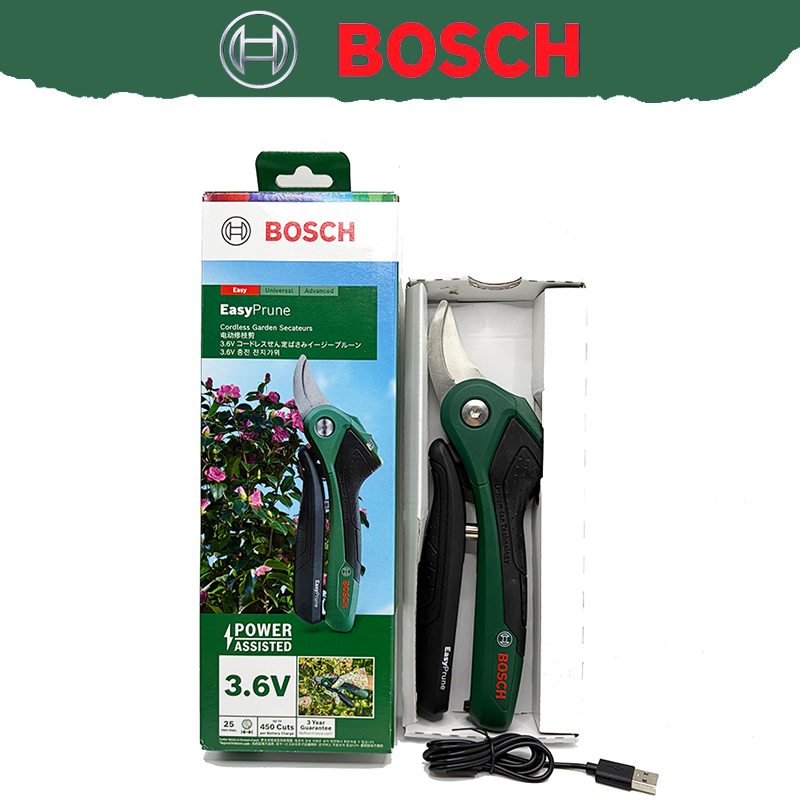 Gunting Pangkas Pintar Tanpa K - Smart Garden Bosch ulasan dan harga