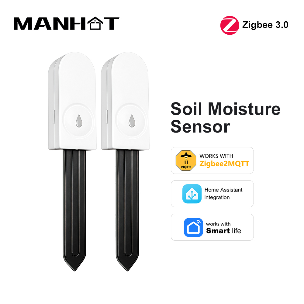 Sensor Kelembaban Tanah Zigbee - Smart Garden At Home ulasan dan harga