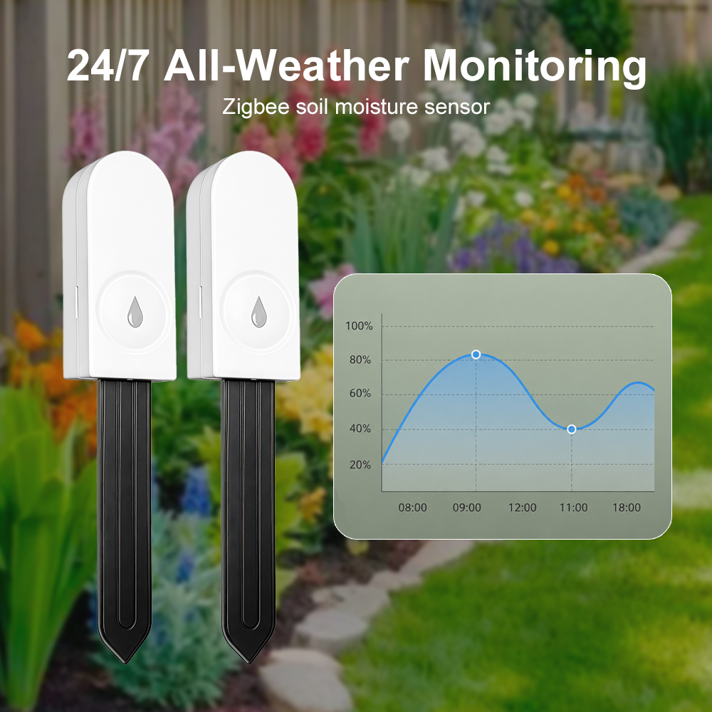 Sensor Kelembaban Tanah Zigbee - Smart Garden At Home ulasan dan harga