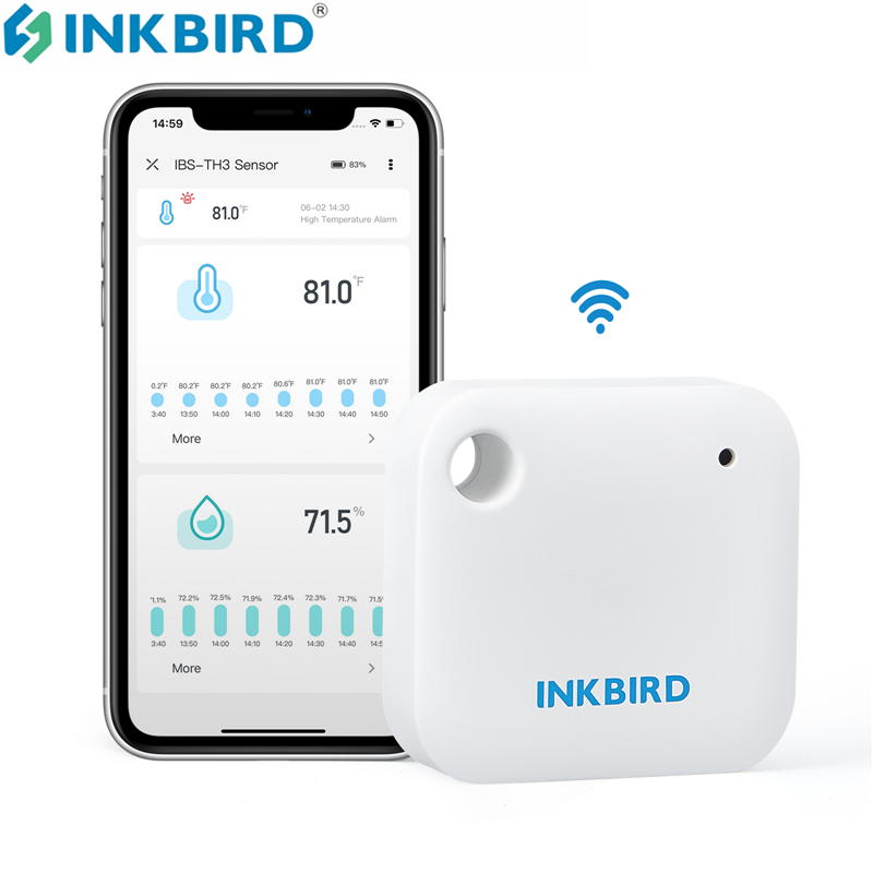 INKBIRD IBS-TH3 Higrometer Ter - Rain Gauge Digital ulasan dan harga