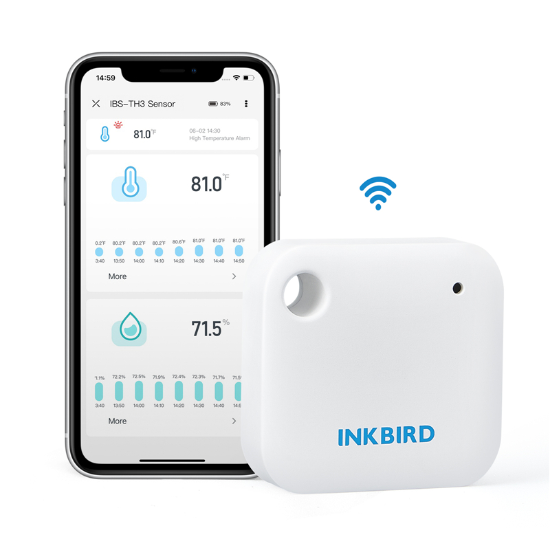 INKBIRD IBS-TH3 Wi-Fi/Sensor k - Rain Gauge Digital ulasan dan harga