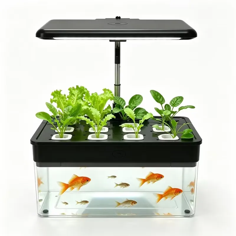 Sistem Hidroponik 12 Pod, Akua - Aquaponics Home Kit ulasan dan harga